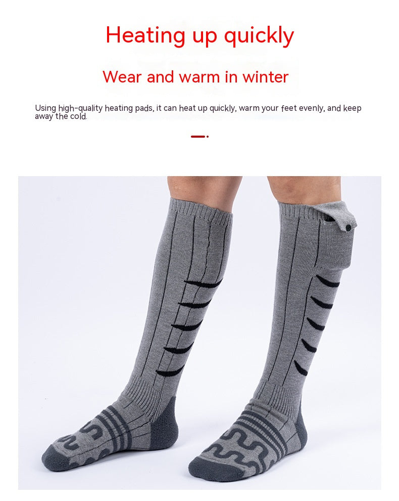 Mobile APP Bluetooth Heat Power Generation Warm Socks Outdoor