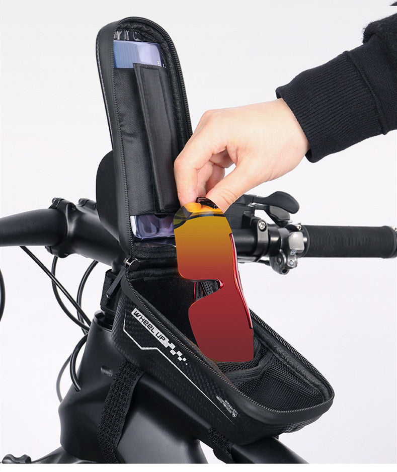 Bicycle waterproof cell phone bag