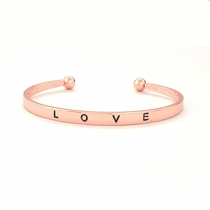 Eco-friendly Material Bracelet Simple Love Gift