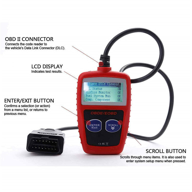 Multifunctional car diagnostic instrument