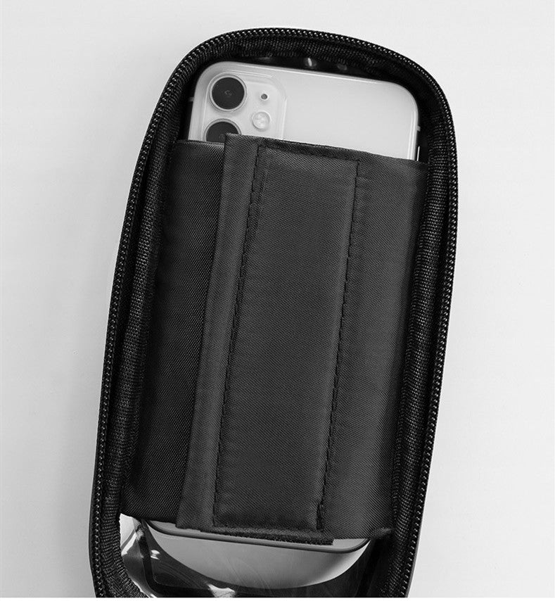 Bicycle waterproof cell phone bag