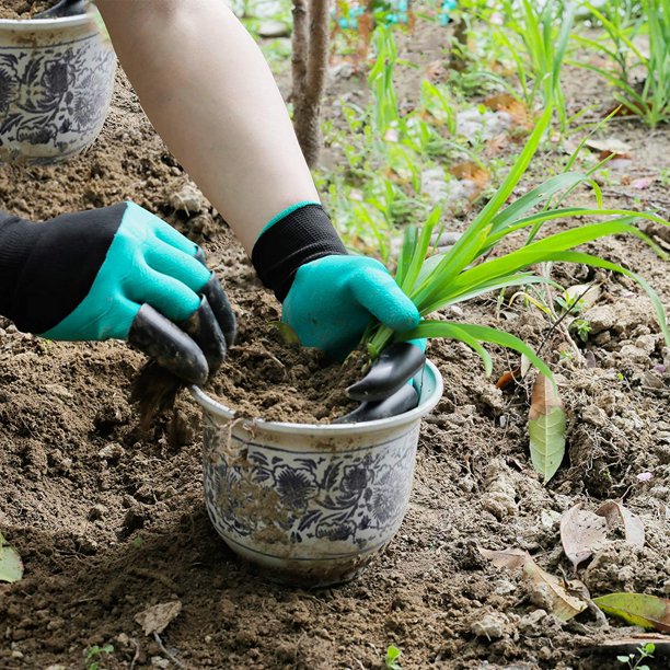 Waterproof Gardening Gloves With Claws For Digging and Planting Durable and Breathable