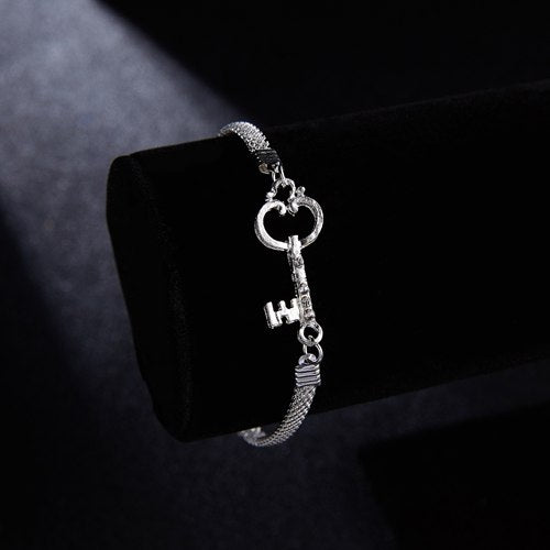 925 Silver Bracelet for Women - Fashion Bracelet for Wedding Banquet & Valentine's Day Gift