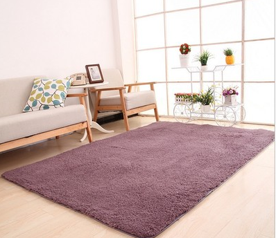 Living Room Area Rug Solid White Fluffy Soft Plush Carpet Home Decor Bedroom Kitchen Floor Mat Tapete