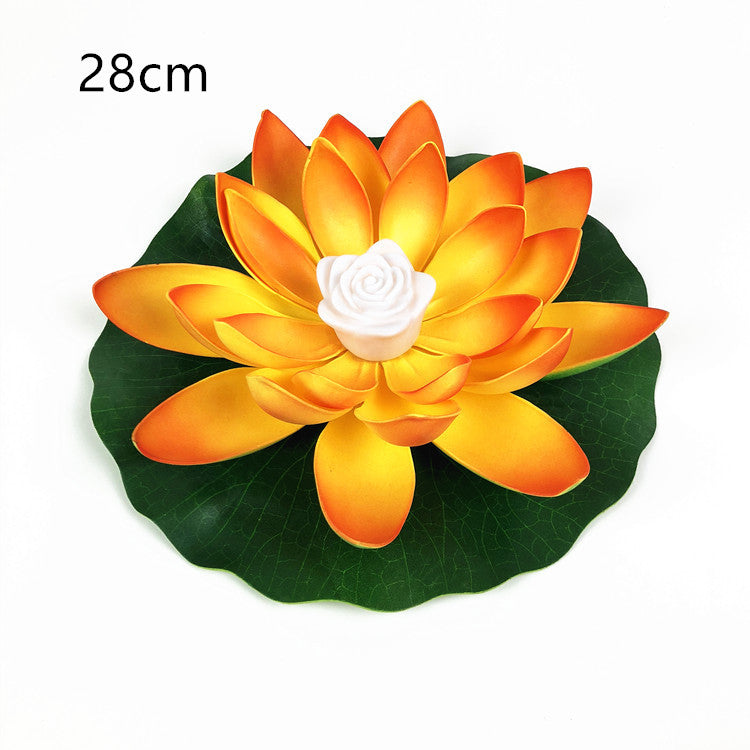 LED Floating Water Induction Lotus Flower Lamp