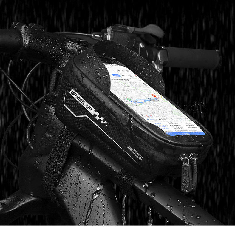 Bicycle waterproof cell phone bag