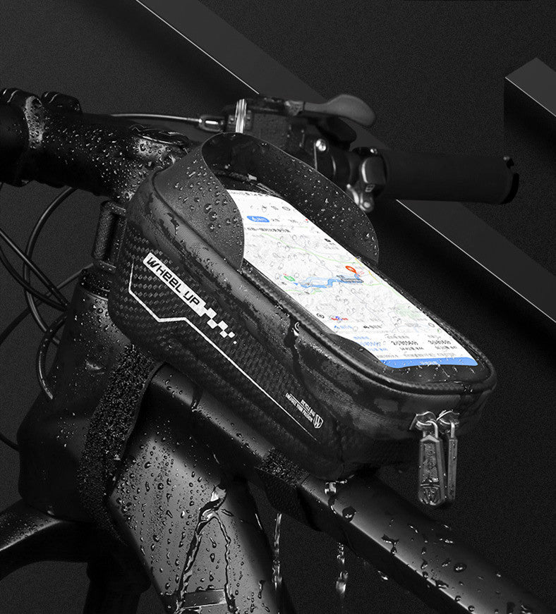 Bicycle waterproof cell phone bag