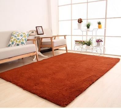 Living Room Area Rug Solid White Fluffy Soft Plush Carpet Home Decor Bedroom Kitchen Floor Mat Tapete