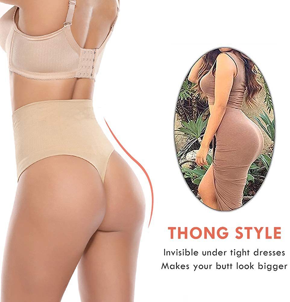 Women's High-Waist Tummy Control Underwear for Strong Waist and Hip Shaping Period Underwear Confidence with Comfort