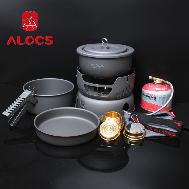 Cookware Set Outdoors Camping