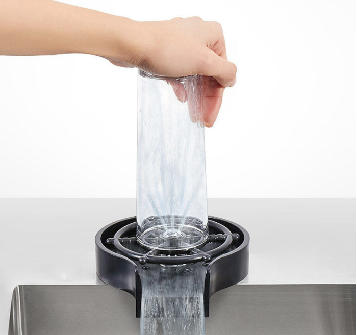 High Pressure Automatic Stainless Steel Glass Cleaner Rinse Washer