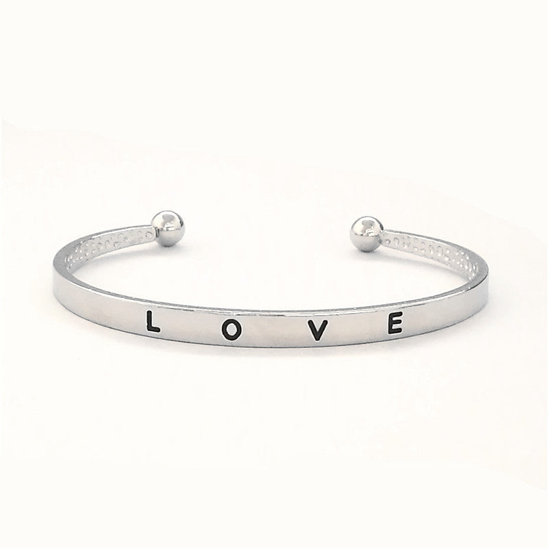 Eco-friendly Material Bracelet Simple Love Gift