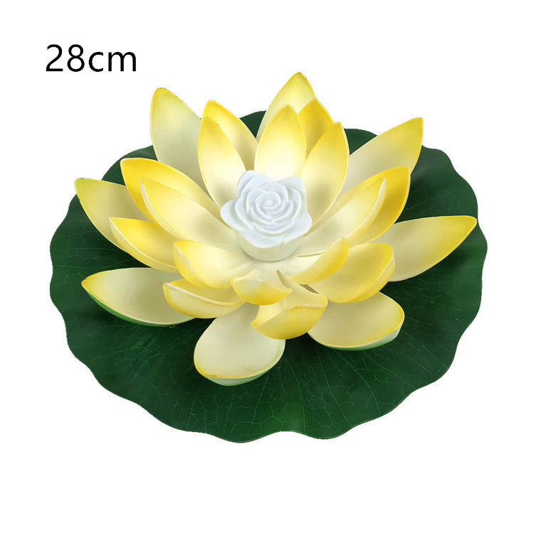 LED Floating Water Induction Lotus Flower Lamp