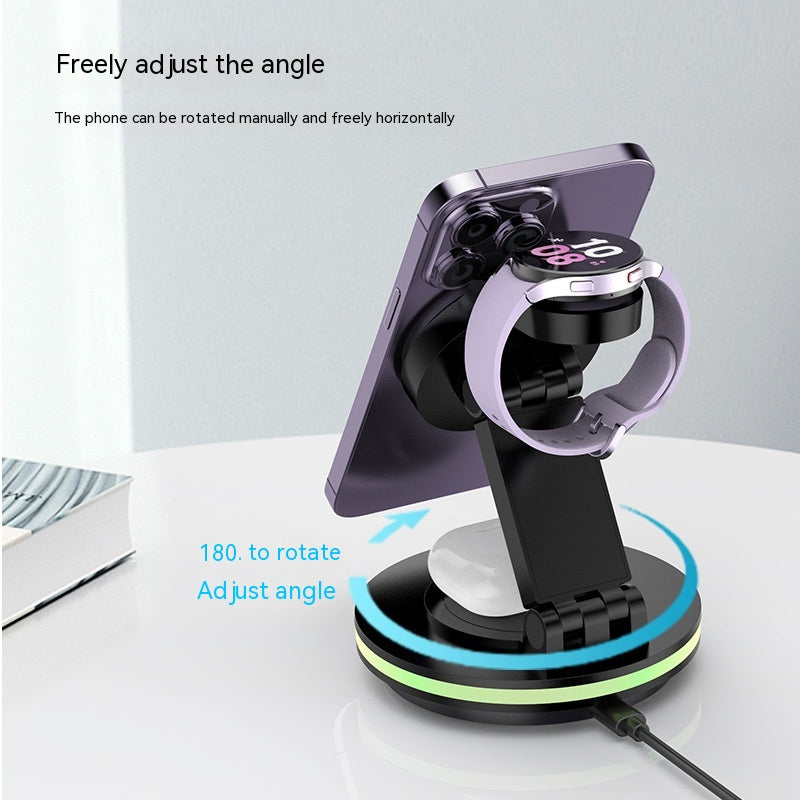 Magnetic Folding Wireless Charging Bracket