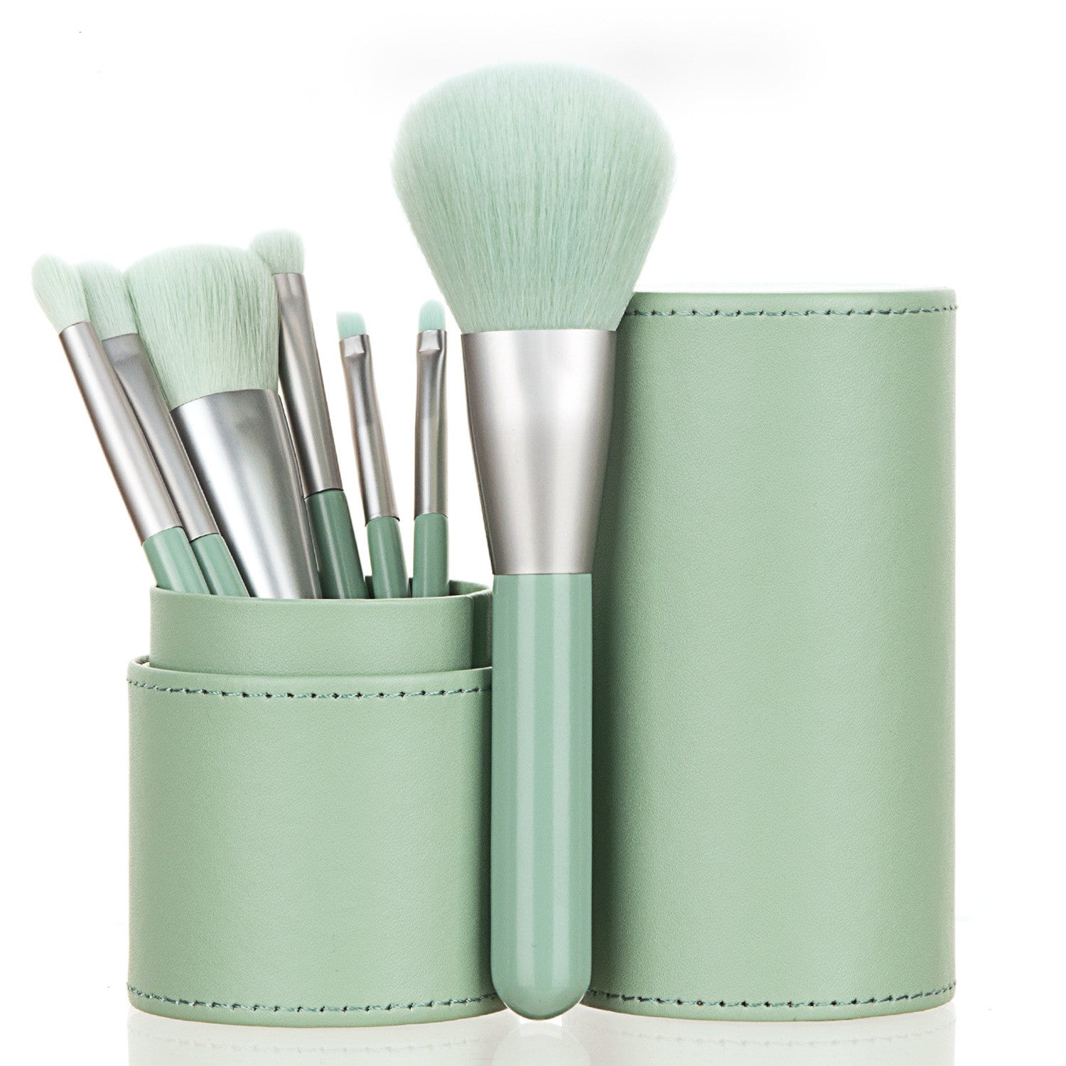 7-Piece Portable Mini Makeup Brush Set