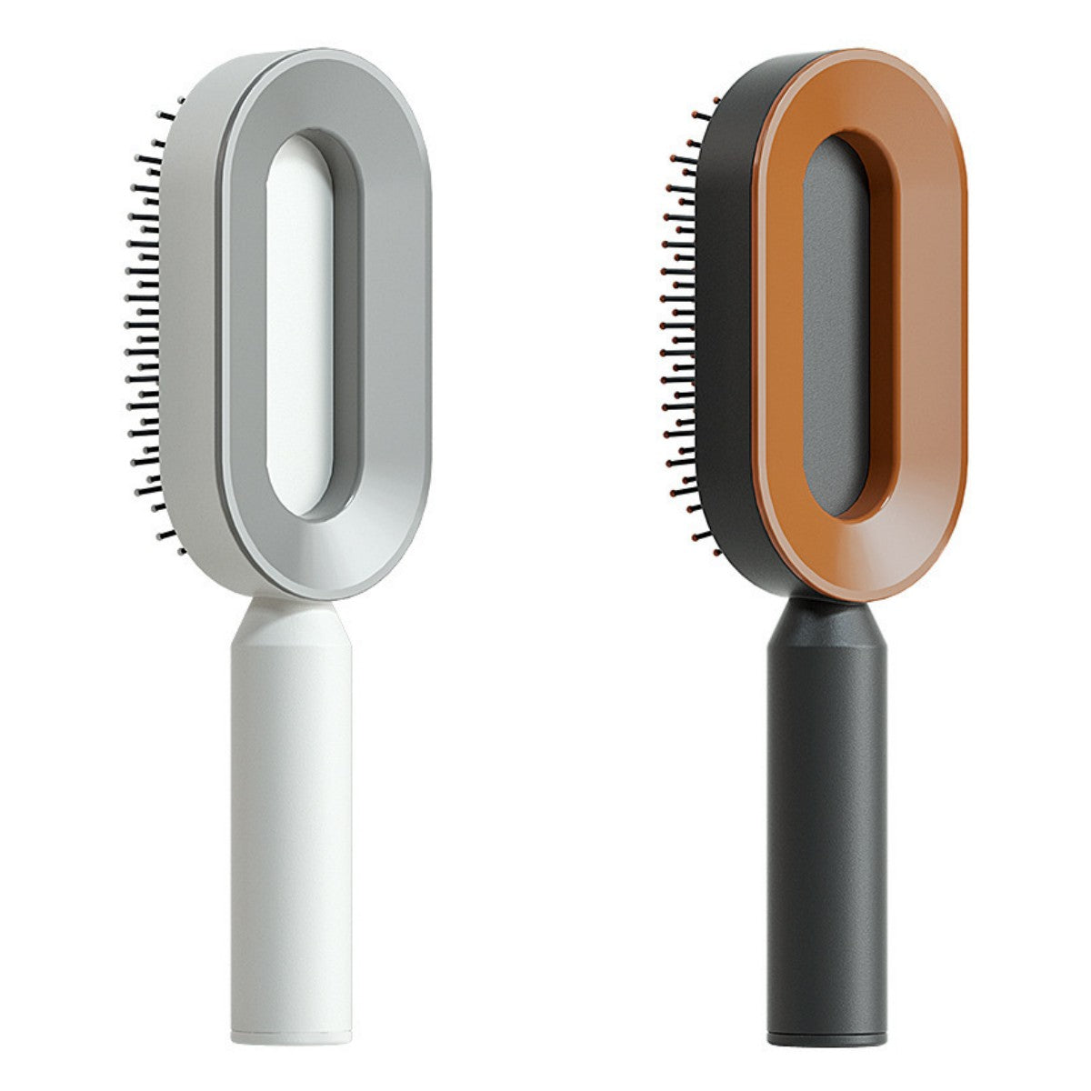 Women's Self-Cleaning Hair Brush for Hair Loss Prevention with Scalp Massage and Anti-Static Bristles