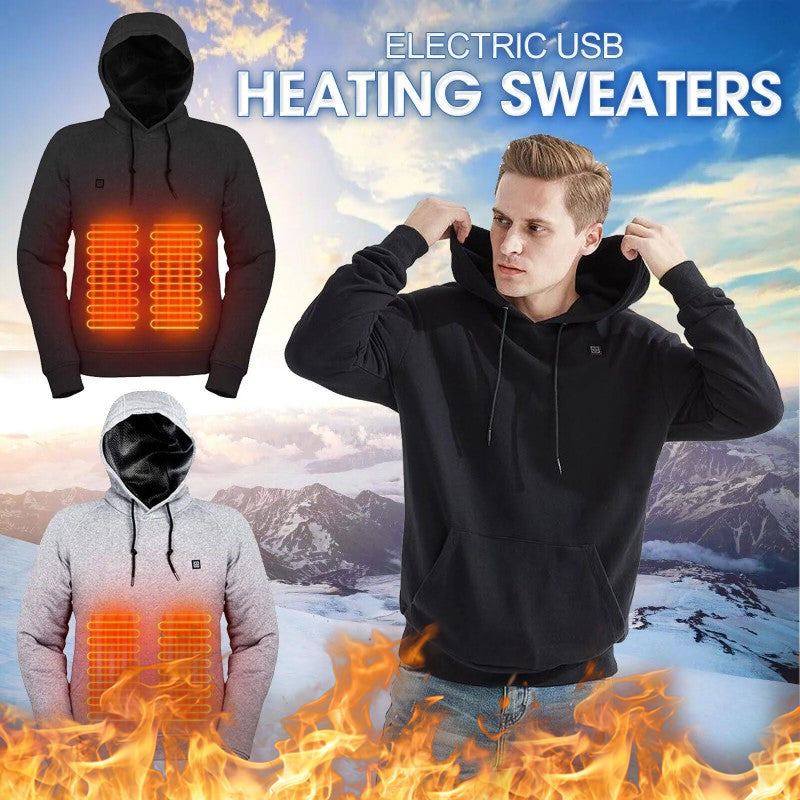 Outdoor Electric USB Heated Jacket Lightweight Polyester for Comfortable Warmth