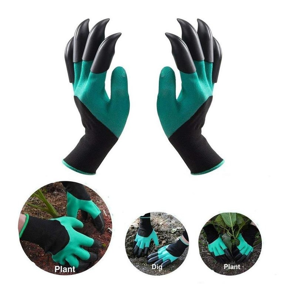 Waterproof Gardening Gloves With Claws For Digging and Planting Durable and Breathable