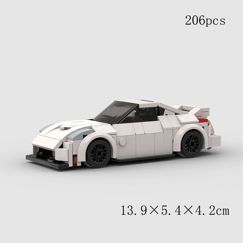 Kids Educational Toys Sports Car Model and Building Blocks