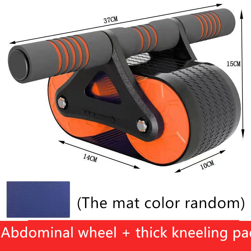 Ab Wheel Roller for Abdominal Exercises - Automatic Rebound, for Men and Women, Ideal for Home Gym Workouts