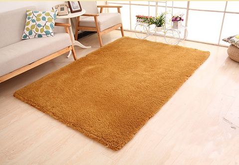 Living Room Area Rug Solid White Fluffy Soft Plush Carpet Home Decor Bedroom Kitchen Floor Mat Tapete