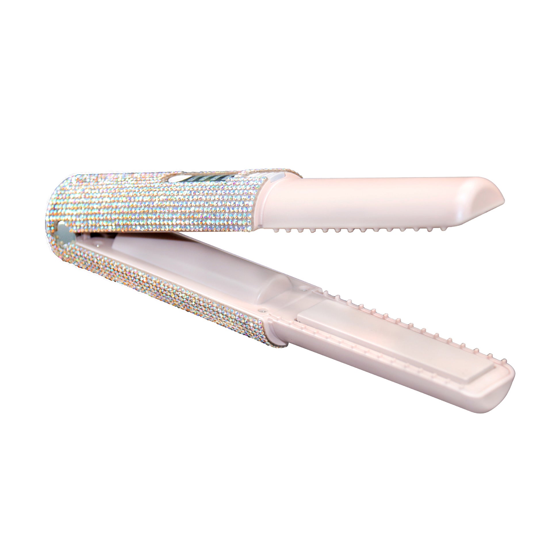 2-In-1 Electric USB Hair Straightening Brush and Curler - Multifunctional Styling Comb