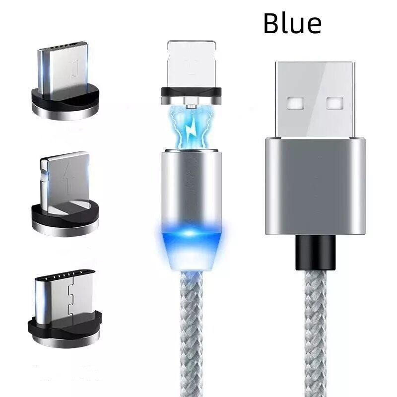 Magnetic Data Cable Three-in-one