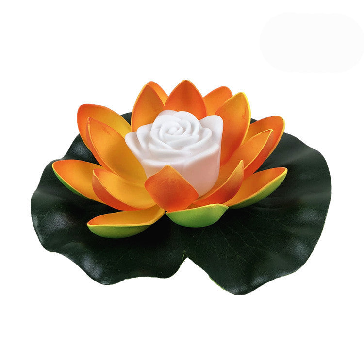 LED Floating Water Induction Lotus Flower Lamp