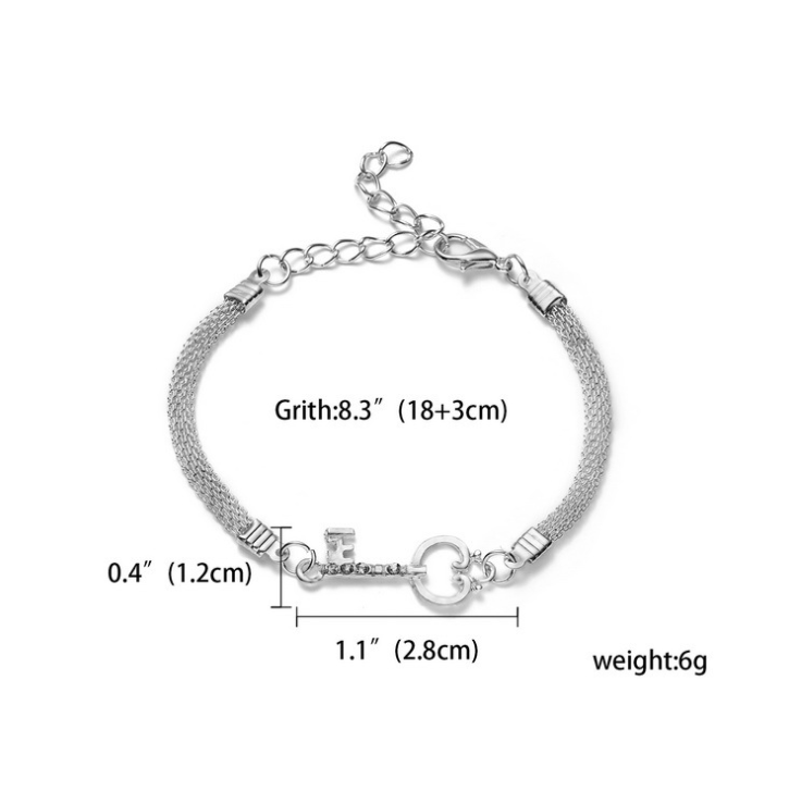 925 Silver Bracelet for Women - Fashion Bracelet for Wedding Banquet & Valentine's Day Gift