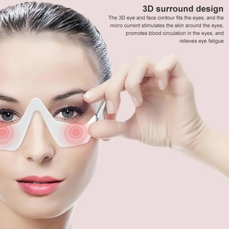 3D Eye Beauty Instrument with Micro-Current Pulse for Eye Care - Beauty Tool