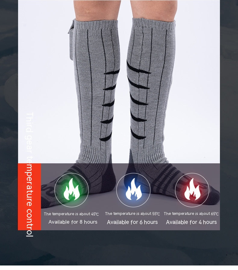 Mobile APP Bluetooth Heat Power Generation Warm Socks Outdoor