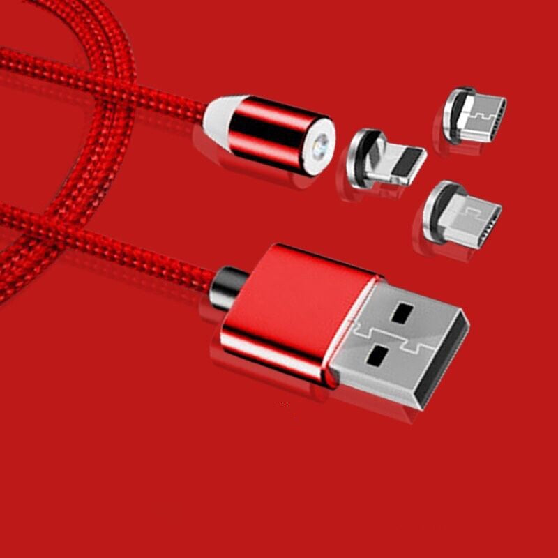 Magnetic Data Cable Three-in-one