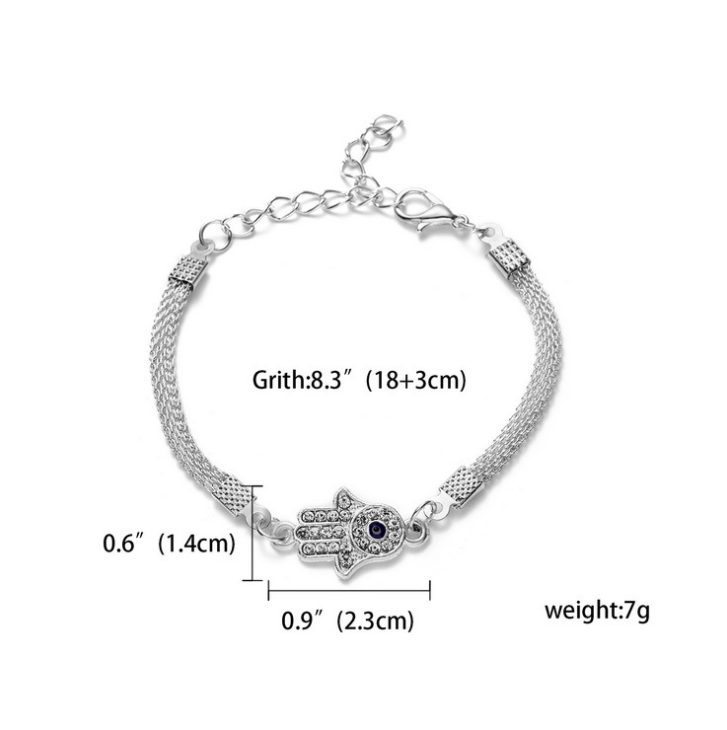 925 Silver Bracelet for Women - Fashion Bracelet for Wedding Banquet & Valentine's Day Gift