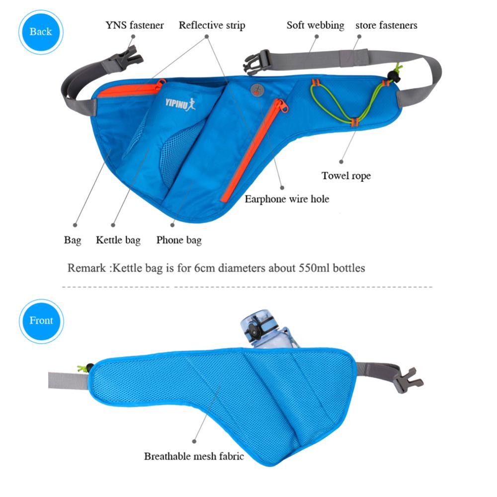 Kettle cell phone pocket chest bag