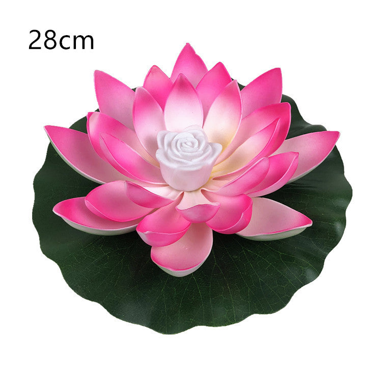 LED Floating Water Induction Lotus Flower Lamp