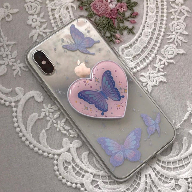 Colorful butterfly cell phone case