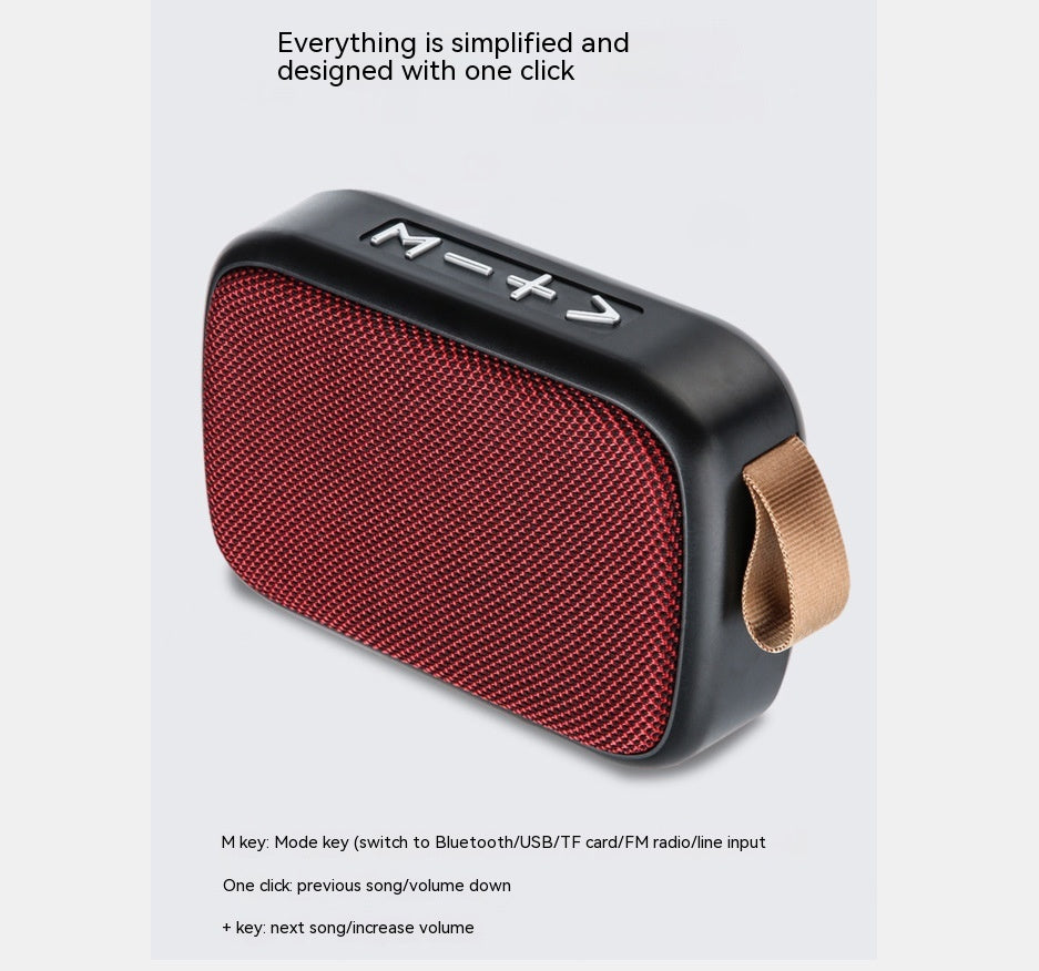 G2 Fabric Wireless Bluetooth Outdoor Portable Speaker