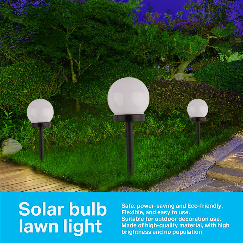 Solar lawn light