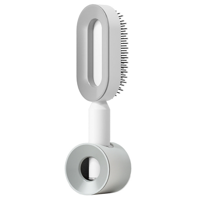 Women's Self-Cleaning Hair Brush for Hair Loss Prevention with Scalp Massage and Anti-Static Bristles