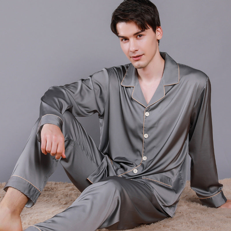 Men's New Fall Long Sleeve Pajamas