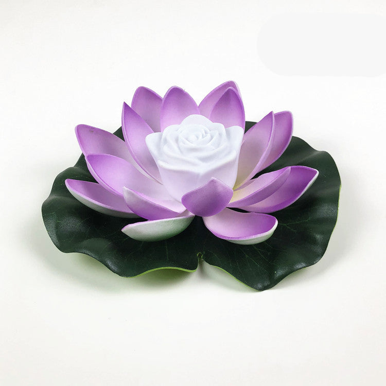 LED Floating Water Induction Lotus Flower Lamp