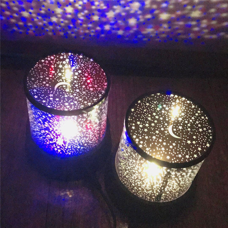 LED Night Light Projector Lamp Colorful Star Light Random Colors