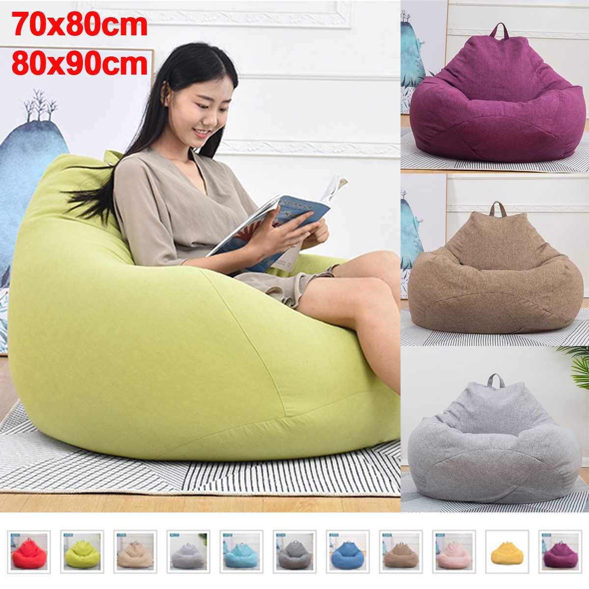 Memory Foam Comfortable Soft Giant Bean Bag Chair