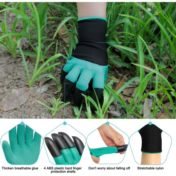 Waterproof Gardening Gloves With Claws For Digging and Planting Durable and Breathable