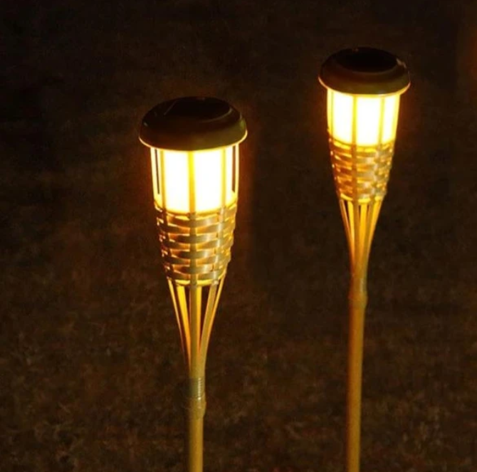 Bamboo garden lawn lamp