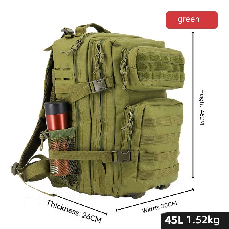 Bolsa militar multifuncional de gran capacidad para ocio al aire libre