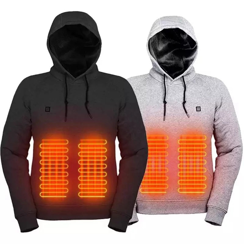 Outdoor Electric USB Heated Jacket Lightweight Polyester for Comfortable Warmth