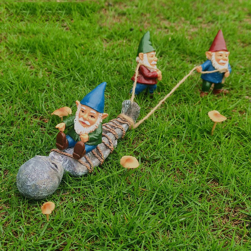 Funny Outdoor Garden Lawn Resin Craft