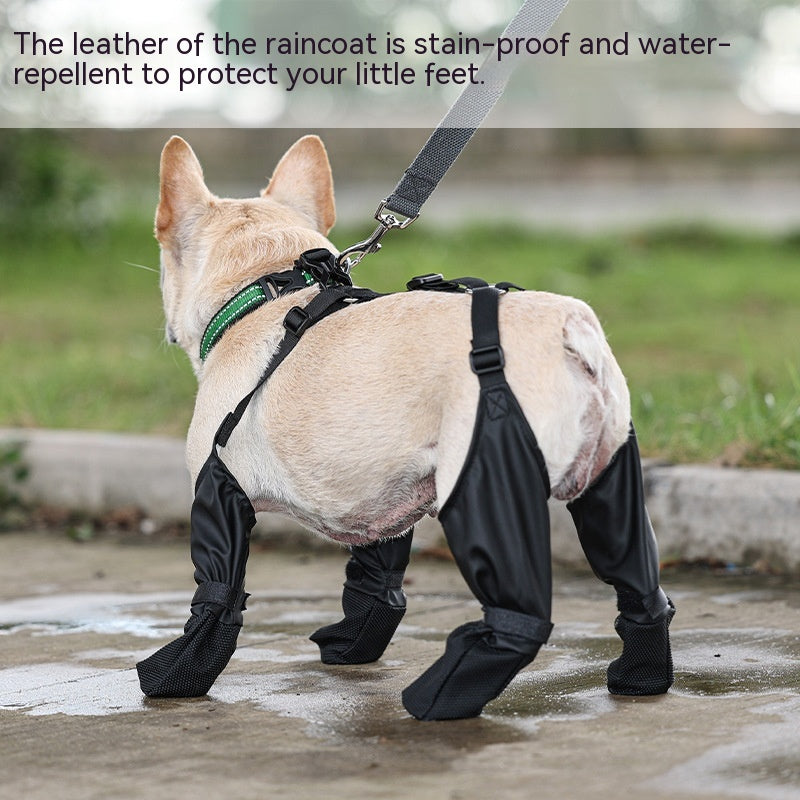 Adjustable Waterproof Dog Shoes for Outdoor Walking - Ideal for Your Pet