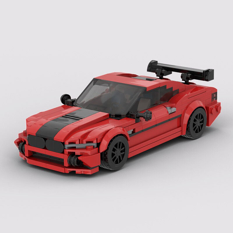 Kids Educational Toys Sports Car Model and Building Blocks